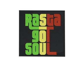 Écusson thermocollant Rasta Got Soul