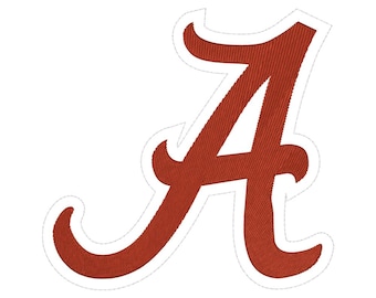 Pièce thermocollante Alabama Crimson Tide « A »