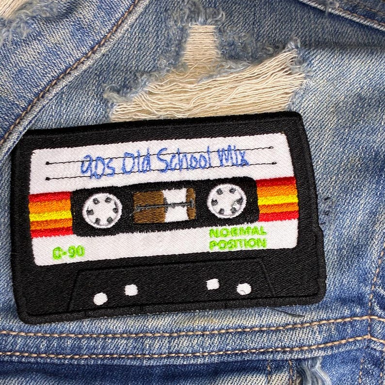 Cassette Tape Memories Iron-on Patch - Etsy