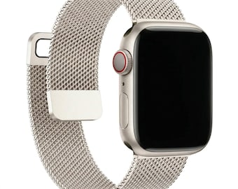 Metal Mesh Apple Watch Strap For iWatch Series 3, 4, 5, 6, SE, 10