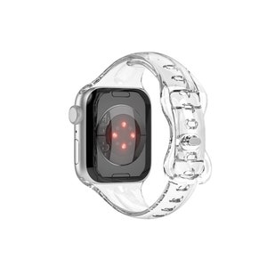 Transparent Apple Watch Strap for Series 7, 6, 5, 4, 3, SE