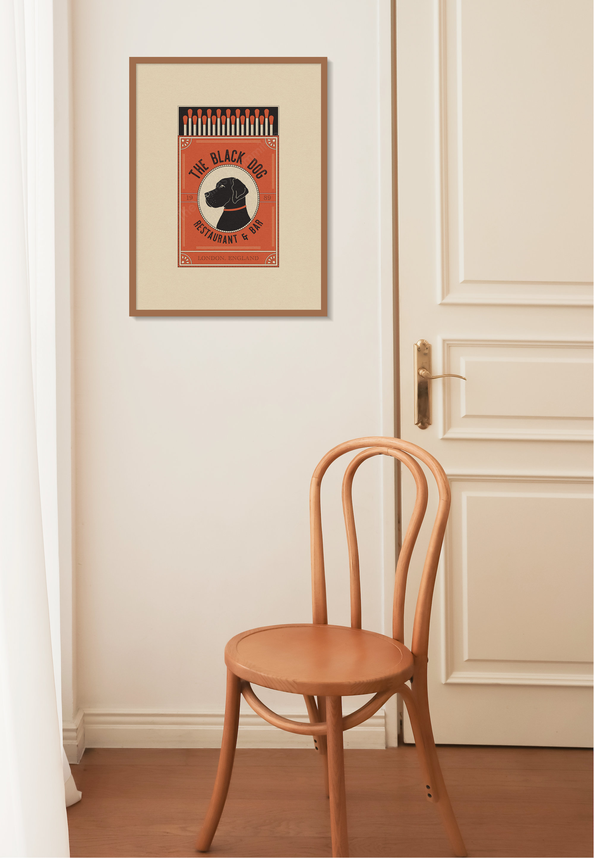 額装品/Black Dog Going Home/サム トフト Black Dog Going Home（サム トフト） ポスター販売のアズ