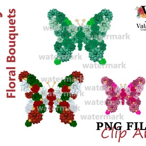 butterfly instant download, Flower Butterfly Art, Watercolor Butterfly Clip Art, Butterflies Clipart, digital download