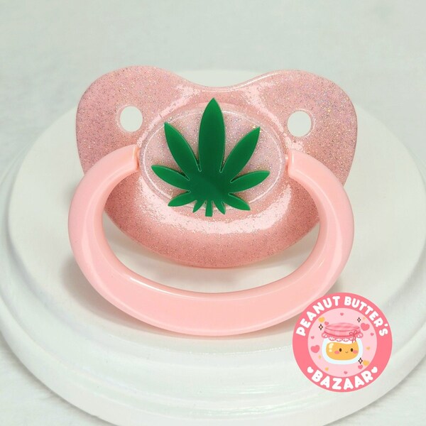 Weed Pacifier Adult Pacifier - Etsy