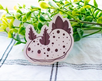 Sea Slug Bunny Sticker | perfect gift | perfect sticker | seaslug bunny | cute cheap stickers | waterbottle | free shipping | ocean sticker