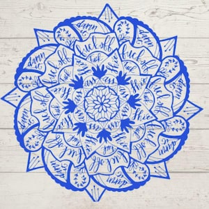 Mandala nascosto del cazzo, Mandala artistico delle parolacce, Mandala delle parolacce in Cricut, Arte delle parolacce, Mandala delle parolacce, Mandala delle parolacce nascoste, SVG di parolacce