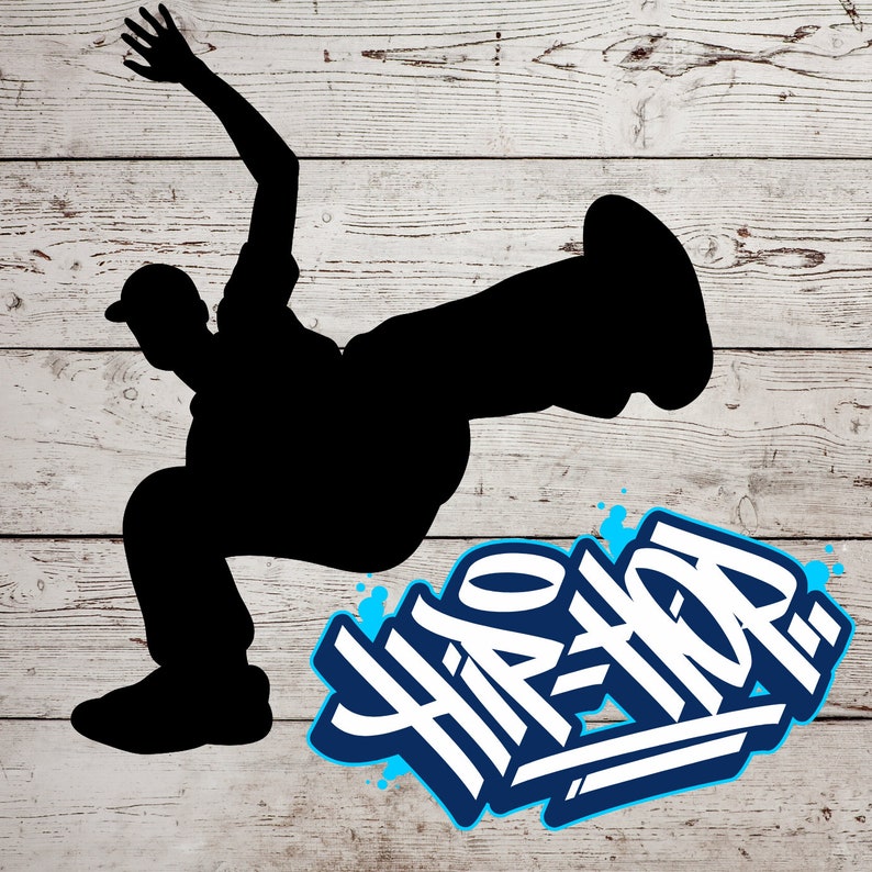 Hip Hop Svg, Hip Hop Dancer Svg, Hip Hop Dancer Cricut, Hip Hop Dancer