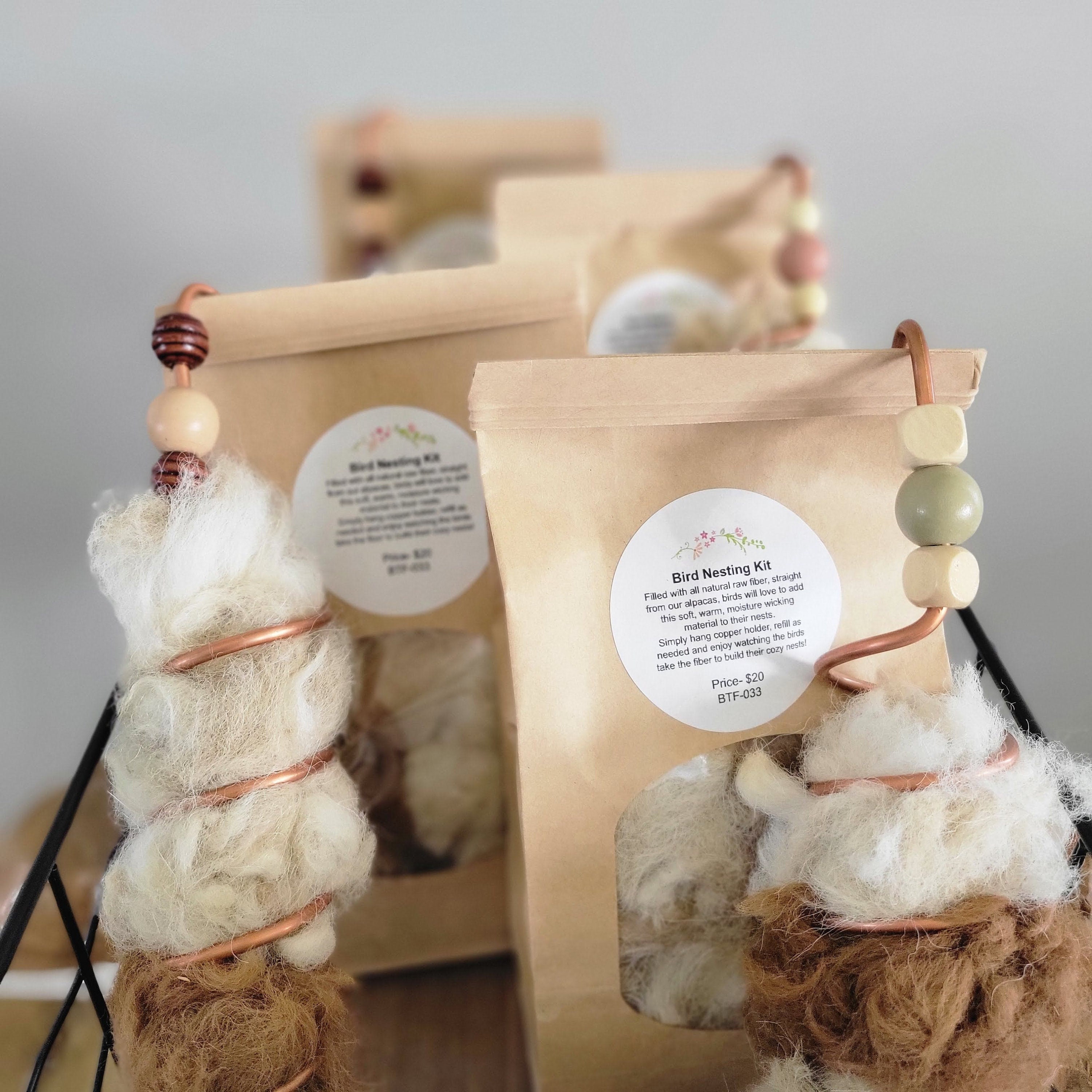 Kolibrie nestmateriaal - Vogelnestmateriaal Houder Wereldbol | Hummingbird House Nest Balls voor Outdoor Garden Nesting, Cadeaus voor vogelliefhebbers Bexdug