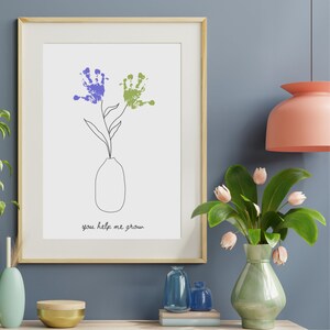 Minimalist Keepsake Handprint Gift | Kids Handprint Art