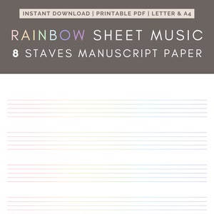 5 Best Images of Free Printable Staff Paper Blank Sheet Music