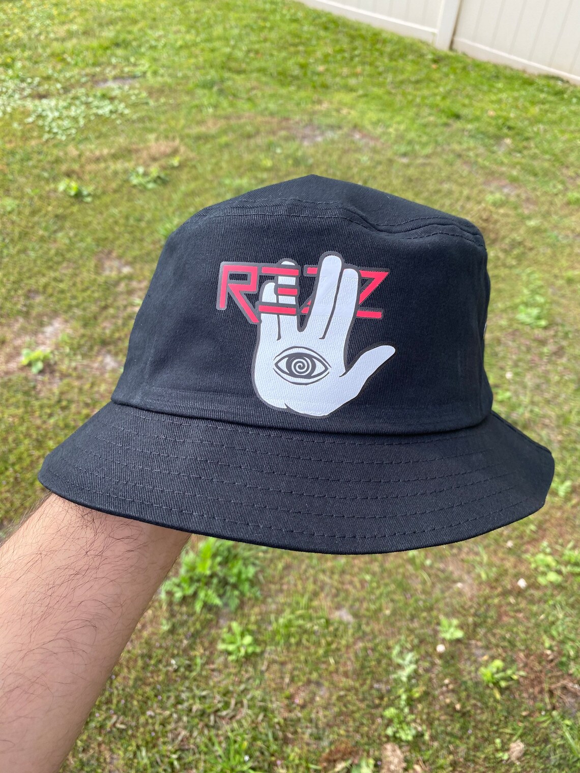 Rezz Bucket Hat Rave Outfit Rave Hat Festival Outfit Etsy
