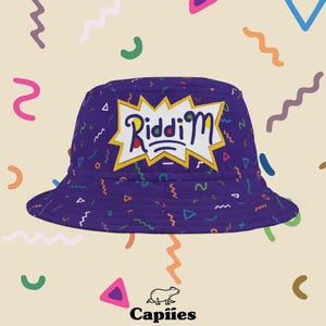 Riddim Bucket Hat | Capiies | Bucket Hat | Festival Hat | Gift for Him or Her | EDM | Rave