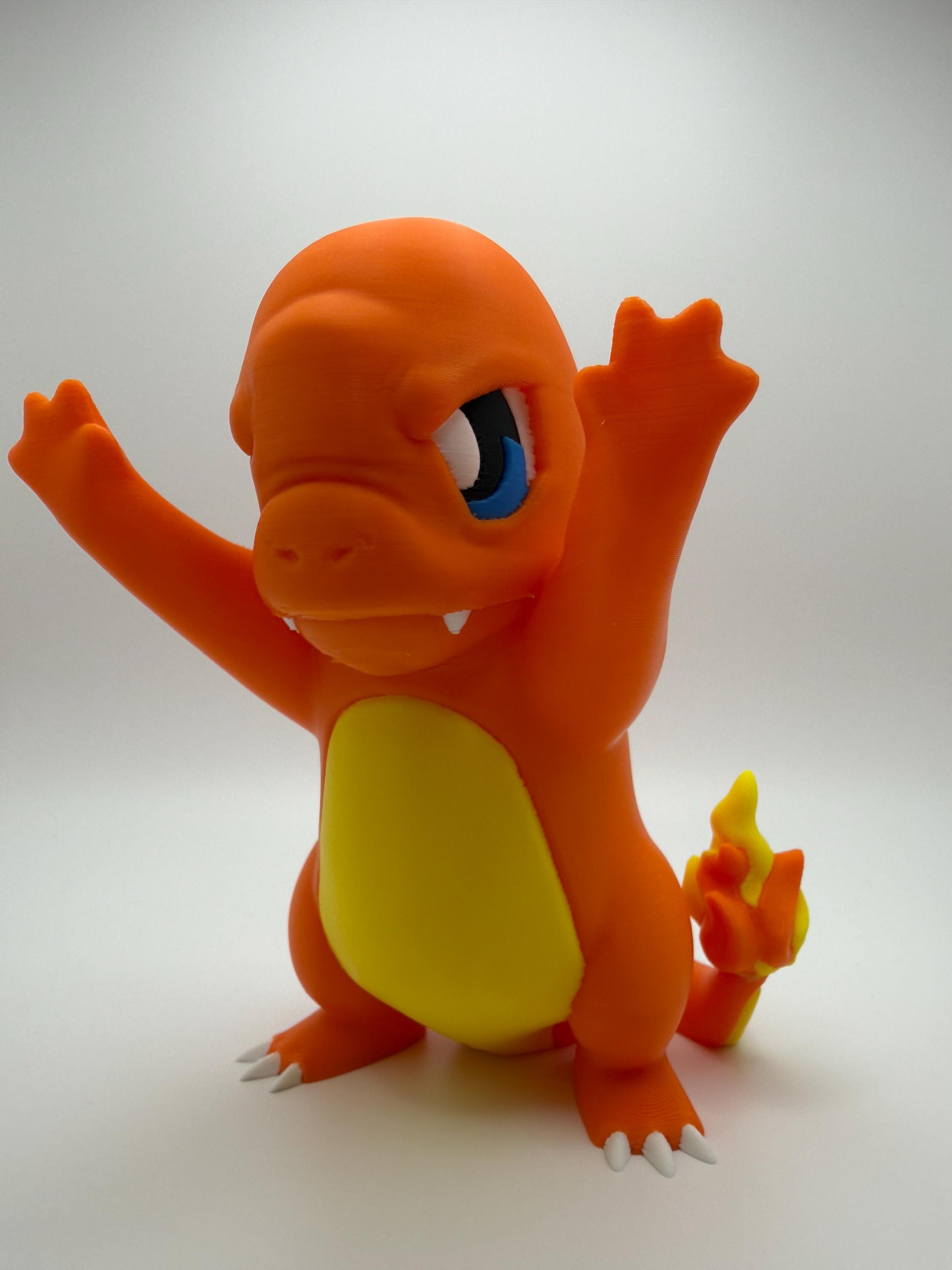 Angry Window Charmander 3D Printed Figure - Etsy