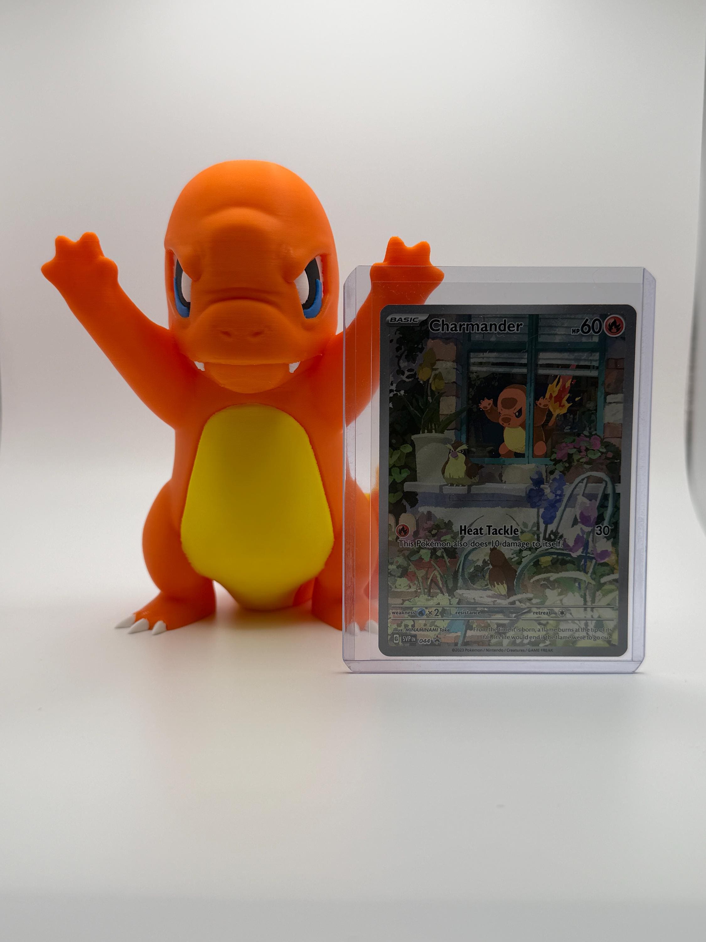 Angry Window Charmander 3D Printed Figure - Etsy