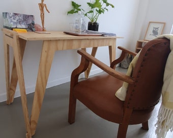 Archivo de dibujo CNC de Truss Desk