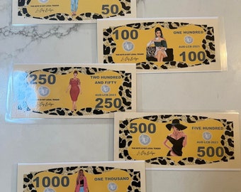 Segnaposto per contanti stampabili / Contanti falsi in AUD / Riempimento di buste di contanti / Segnaposto per denaro stampabile scaricabile