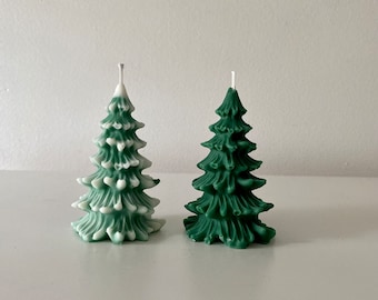 Christmas Tree Candle / Christmas Decoration / Christmas Gift / Christmas Tree Scented/ Christmas Candle / Christmas Candle / Holiday Candle