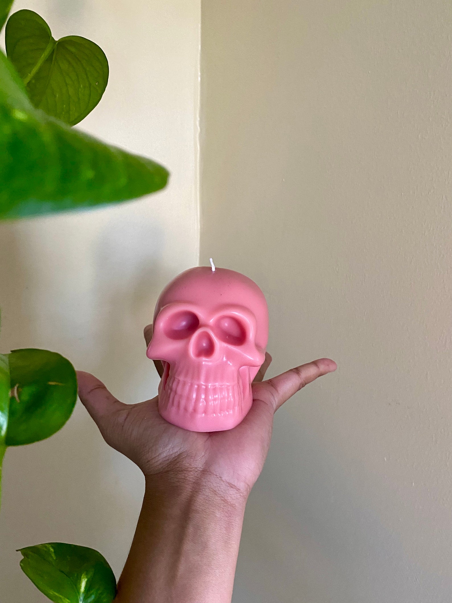 Skull Candle / Skeleton Candle / Skeleton Head / Halloween Etsy