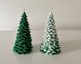 Tall Christmas Tree Candle | Christmas Gift| Decorative  Candle | Christmas Home Decor | Holiday Decor | Holiday Candle| Christmas Tree