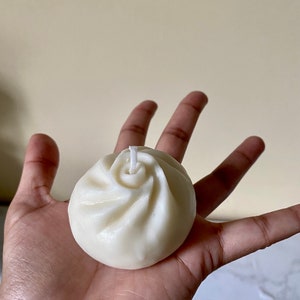 Dumpling Candle / Dumpling Shaped Candle /  Soup Dumpling Candle / Candle Gift/  Birthday Gift