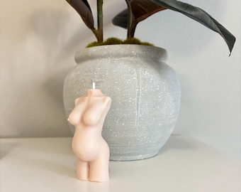 Pregnant Goddess Candle | New Baby Gift | Hand Poured Soy Beeswax Blend
