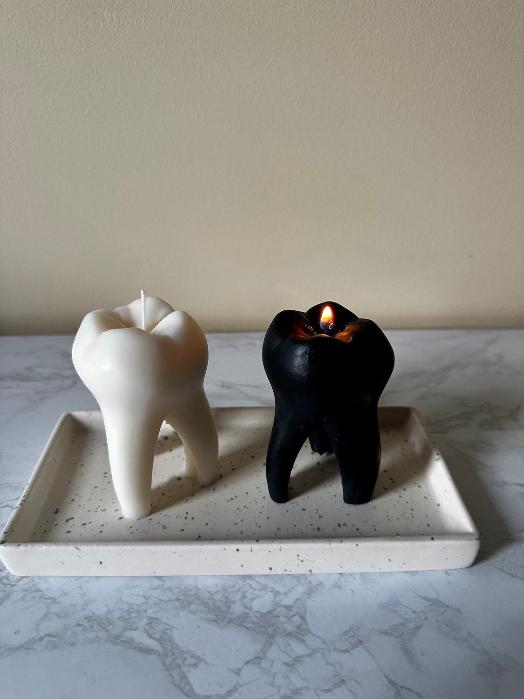 Tooth Candle / Dental Gift / Unique Candle / Dentistry / Gift for