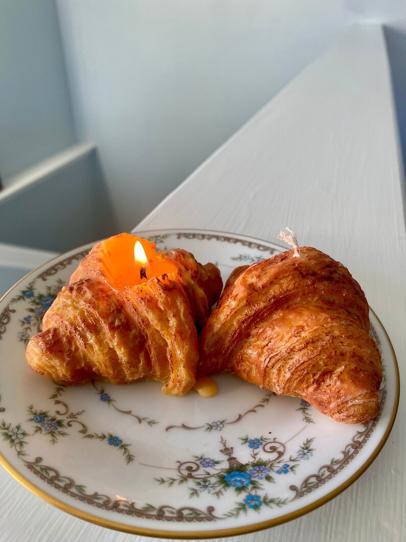 HandPouredByEvadne Croissant Candle - Thumbnail 5