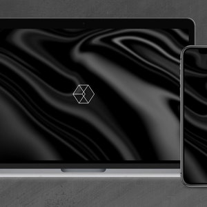 EXO Black Velvet Silk Wallpapers / iPad, Escritorio, iPhone, Fondos de pantalla del ordenador portátil / Descarga digital