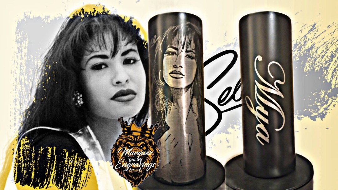 20oz Selena Stainless Steel Tumbler With Metal Straw and Cleaning Brush