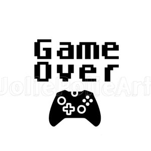 ゲーマー SVG | ゲームオーバー SVG | ゲーマー SVG | 面白いゲーマー svg | ビデオゲーム svg | プレイステーション svg | 男の子シャツ svg | ゲームコントローラー SVG