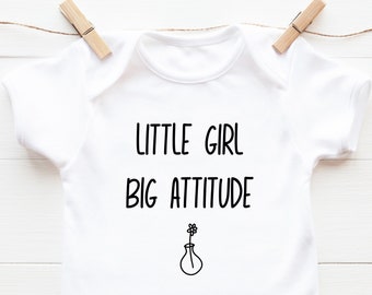 Little Girl Big Attitude SVG | Sassy Toddler Shirt Design (Digital Download)