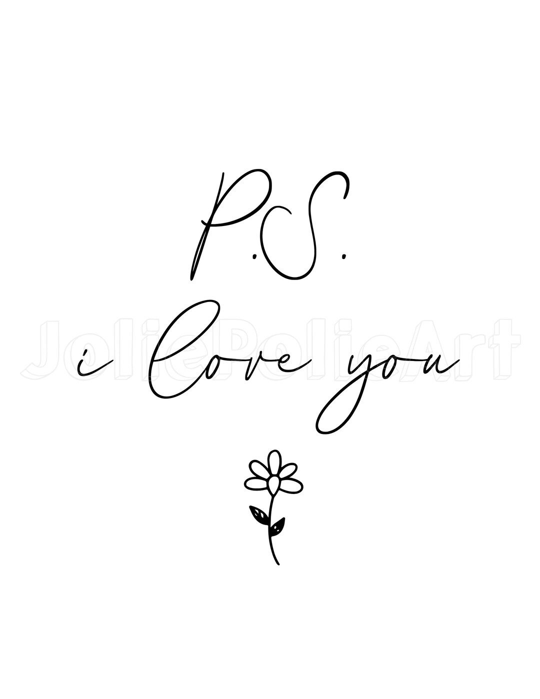 Ps I Love You SVG, Love SVG, Love PNG Love Quote Etsy