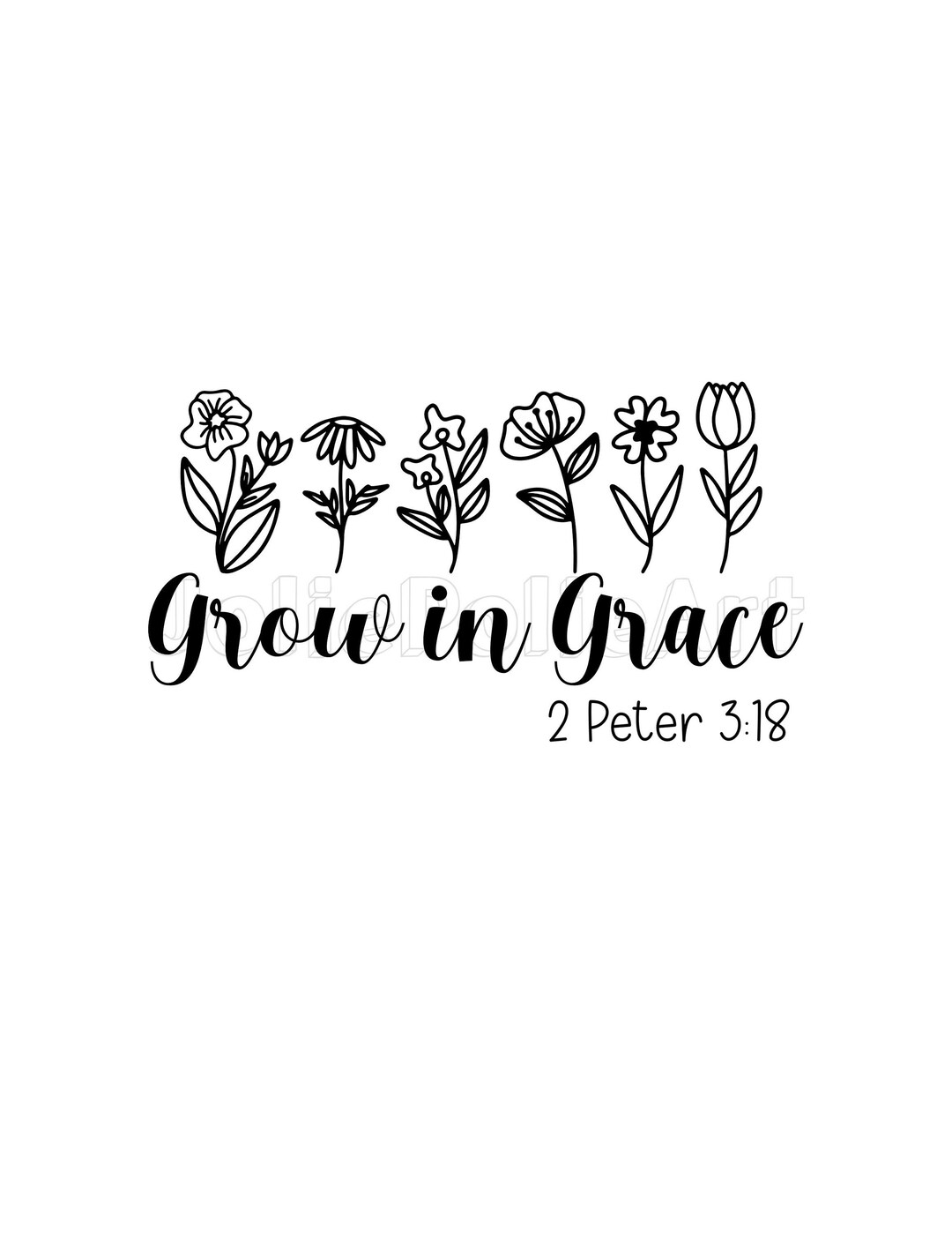Grow In Grace 2 Peter 3 18 SVG Christian Svg Faith Svg Jesus Svg Bible grow-in-grace-2-peter-3-18-svg-christian-svg-faith-svg-jesus-svg-bible