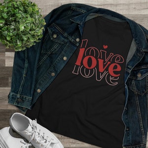 Love, Love, Love - Women&#39;s Premium Tee