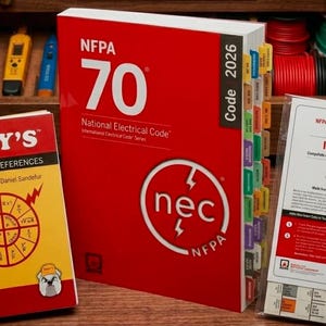 NEC 2026 Softbound Code Book with Ugly's Electrical Reference and Index Tabs