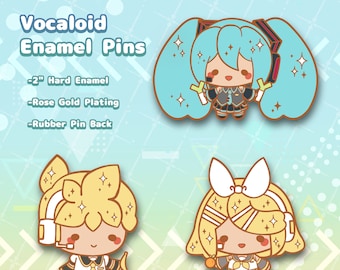Pines de esmalte de Vocaloid