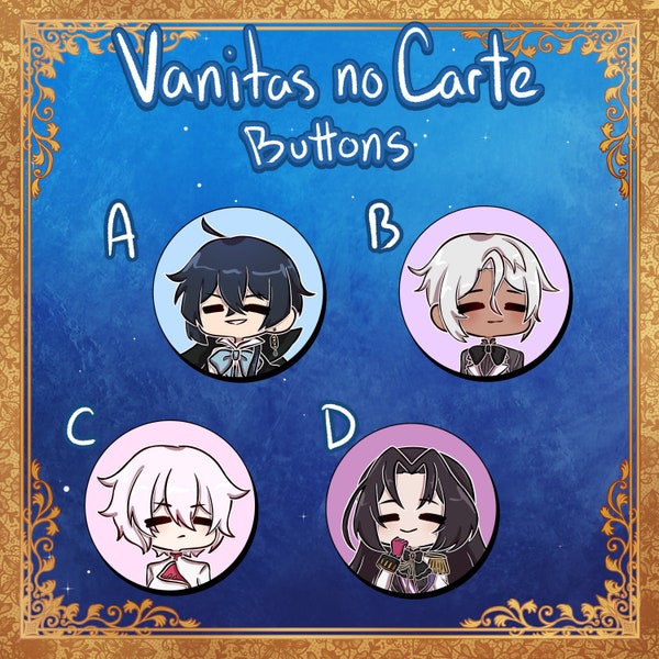 Vanitas no Carte Buttons