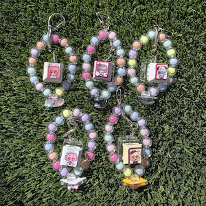 Project Sekai Collab Keycap Keychains