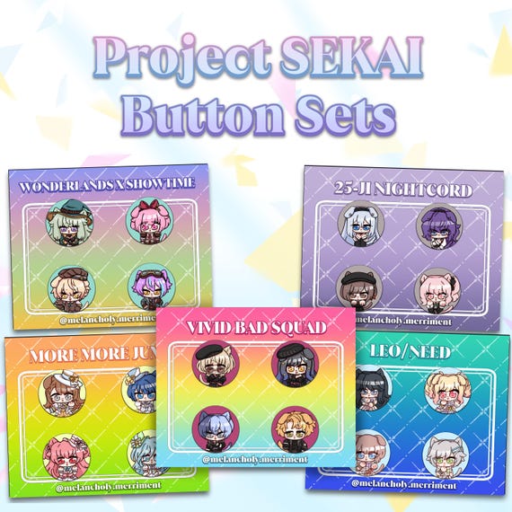 Project Sekai Button Packs