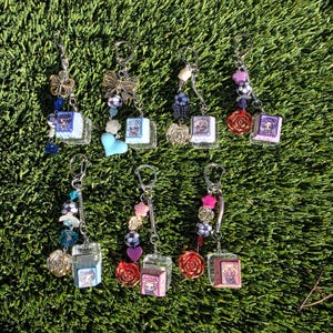 Blue Lock Keycap Keychains