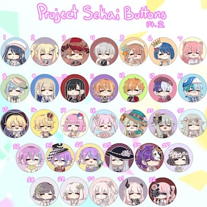 Project SEKAI Buttons Pt. 2