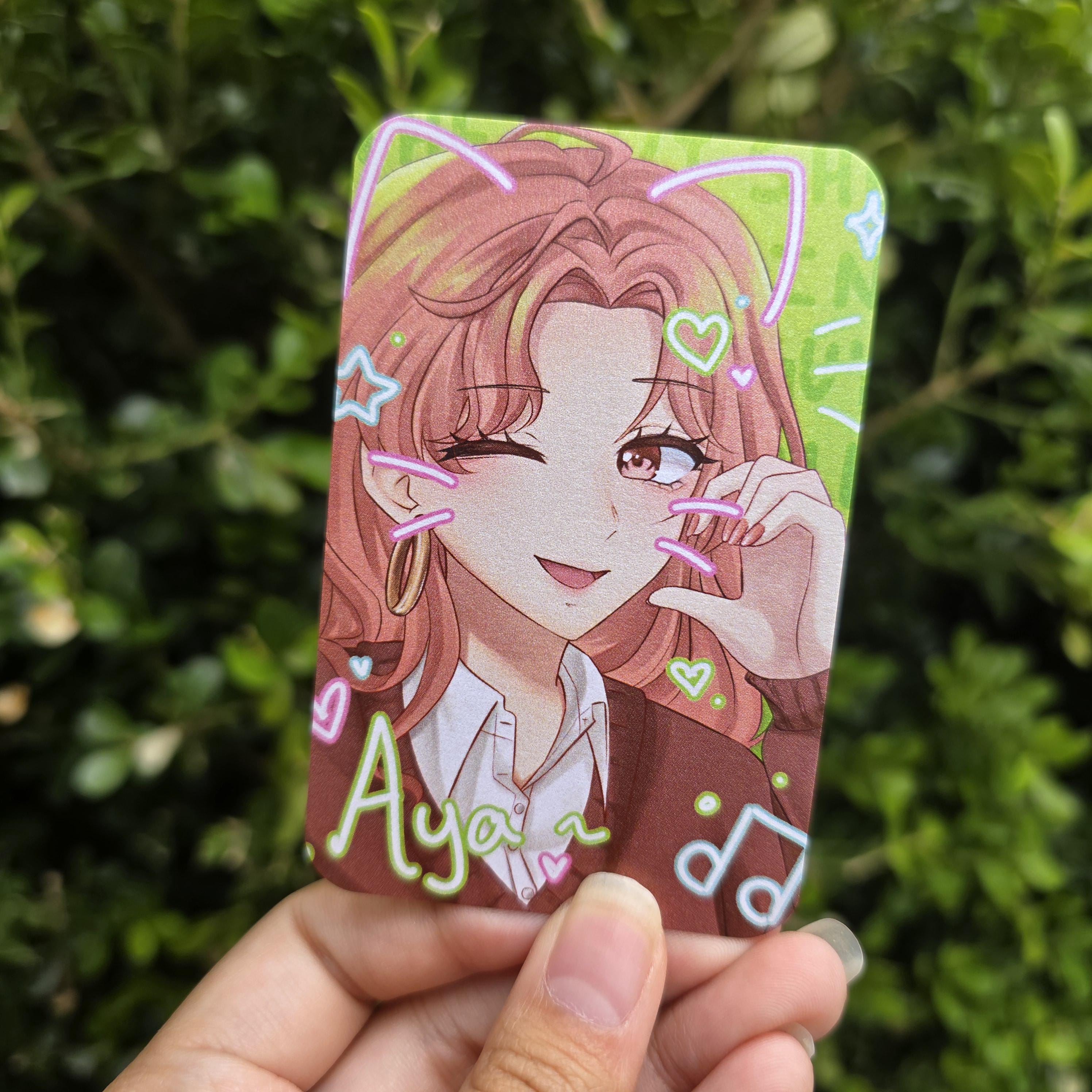 カード・フォト・ブロマイド YURI Green Yuri Photocards - Etsy