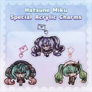 Hatsune Miku Charms