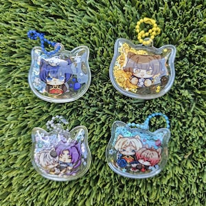 Blu Lock Puffy Charms
