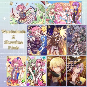 Wonderlands X Showtime Prints