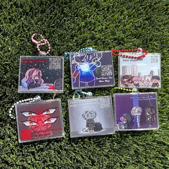 Alien Stage Mini CD Charms - Etsy