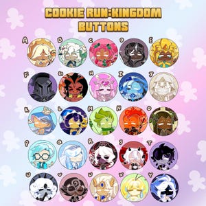 Cookie Run Buttons