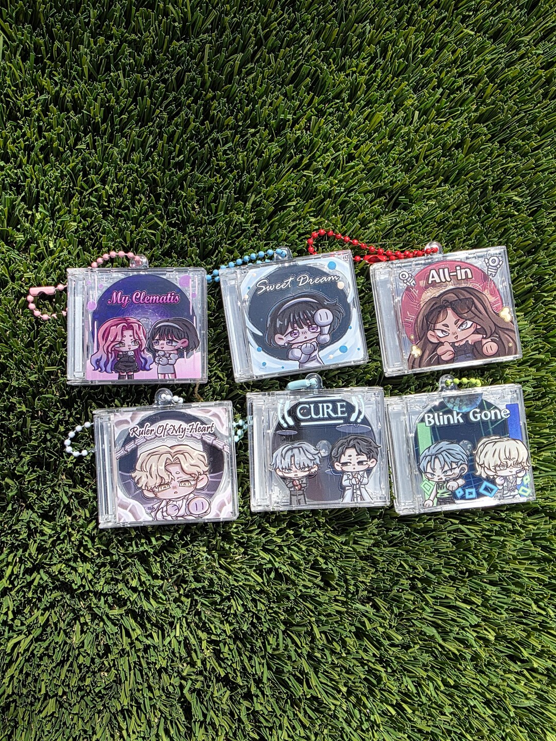 Alien Stage Mini CD Charms - Etsy UK