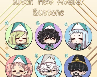 Witch Hat Atelier Buttons