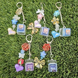 Project Sekai White Day Keycap Keychains